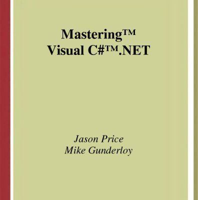 خرید و دانلود نسخه کامل کتاب Mastering Visual C# .NET