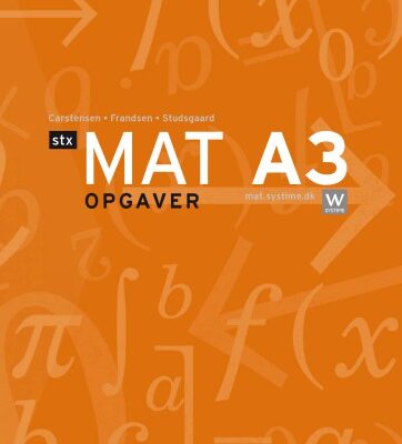 خرید و دانلود نسخه کامل کتاب Mat A3 : opgaver : stx