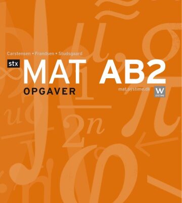 خرید و دانلود نسخه کامل کتاب Mat AB2 : opgaver : stx