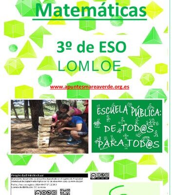 خرید و دانلود نسخه کامل کتاب Matemáticas 3º de ESO (LOMLOE)