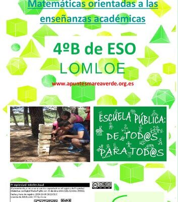 خرید و دانلود نسخه کامل کتاب Matemáticas orientadas a las enseñanzas académicas 4º B de ESO (LOMLOE)