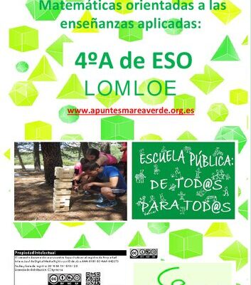 خرید و دانلود نسخه کامل کتاب Matemáticas orientadas a las enseñanzas aplicadas 4º A de ESO (LOMLOE)