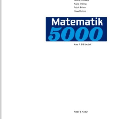 خرید و دانلود نسخه کامل کتاب Matematik 5000. Kurs 4 blå, Lärobok