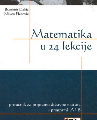 خرید و دانلود نسخه کامل کتاب Matematika u 24 lekcije