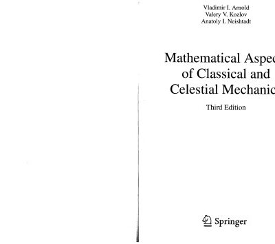 خرید و دانلود نسخه کامل کتاب Mathematical Aspects of Classical and Celestial Mechanics
