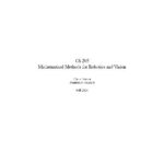 خرید و دانلود نسخه کامل کتاب Mathematical Methods for Robotics and Vision Lecture Notes