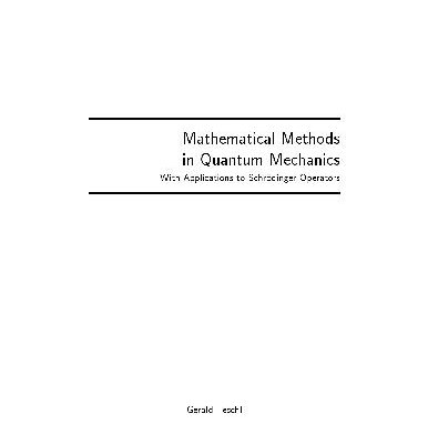 خرید و دانلود نسخه کامل کتاب Mathematical Methods in Quantum Mechanics