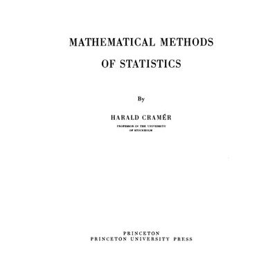 خرید و دانلود نسخه کامل کتاب Mathematical methods of statistics