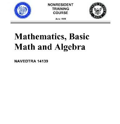 خرید و دانلود نسخه کامل کتاب Mathematics, Basic math and algebra
