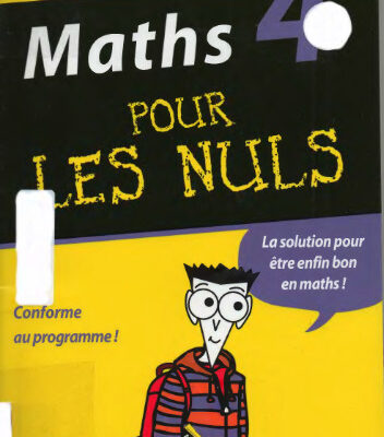 خرید و دانلود نسخه کامل کتاب Maths 4e pour les nuls