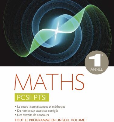 خرید و دانلود نسخه کامل کتاب Maths PCSI-PTSI HPrépa Tout-en-un
