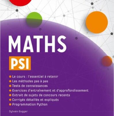 خرید و دانلود نسخه کامل کتاب Maths PSI