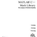 خرید و دانلود نسخه کامل کتاب Matlab C++ Math Library Reference Version 2.1
