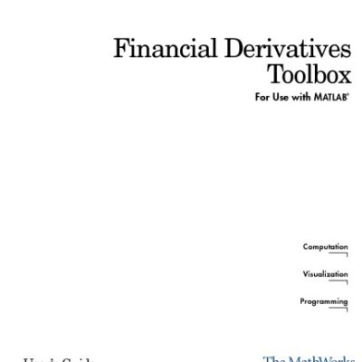 خرید و دانلود نسخه کامل کتاب Matlab Financial Derivatives Toolbox User’s Guide V 2 – Mathworks