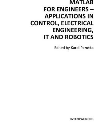 خرید و دانلود نسخه کامل کتاب MATLAB for Engineers – Applns in Ctl, Electrical Engrg., IT, Robotics