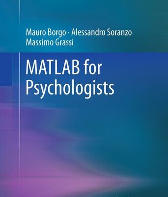 خرید و دانلود نسخه کامل کتاب MATLAB for Psychologists