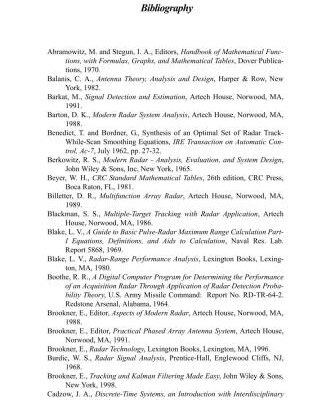 خرید و دانلود نسخه کامل کتاب MATLAB Simulations for Radar Systems Design