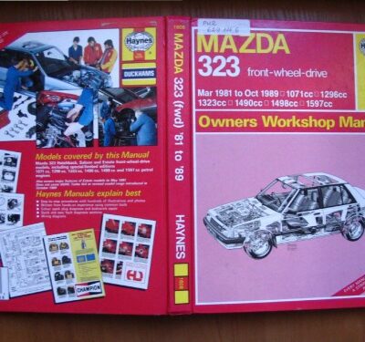 خرید و دانلود نسخه کامل کتاب Mazda 323 (Front-wheel-drive) ’81 to ’89 Owner’s Workshop Manual 1071cc, 1296cc, 1312cc, 1490cc, 1498cc and 1597 cc (Haynes Manuals)