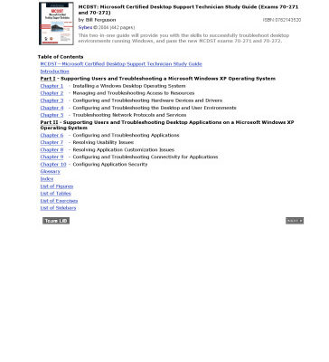 خرید و دانلود نسخه کامل کتاب MCDST: Microsoft certified desktop support technician, study guide: exams 70-271 and 70-272
