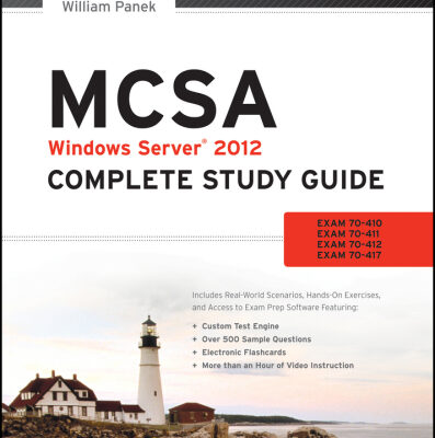 خرید و دانلود نسخه کامل کتاب MCSA Windows Server 2012 Complete Study Guide: Exams 70-410, 70-411, 70-412, and 70-417