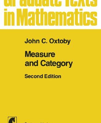 خرید و دانلود نسخه کامل کتاب Measure and Category: A Survey of the Analogies Between Topological and Measure Spaces
