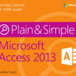 خرید و دانلود نسخه کامل کتاب Microsoft Access 2013 Plain & Simple