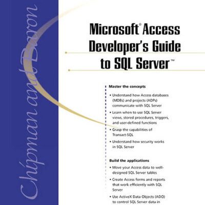 خرید و دانلود نسخه کامل کتاب Microsoft Access Developer’s Guide to SQL Server (Sams White Book)