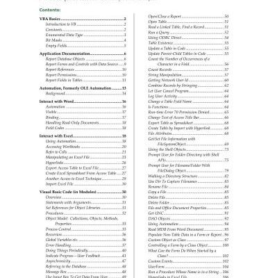 خرید و دانلود نسخه کامل کتاب Microsoft Access VBA Techniques