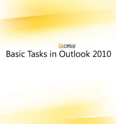 خرید و دانلود نسخه کامل کتاب Microsoft Corp. Basic Tasks in Outlook 2010