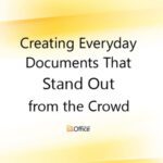 خرید و دانلود نسخه کامل کتاب Microsoft Corp. Creating Documents That Stand Out from the Crowd