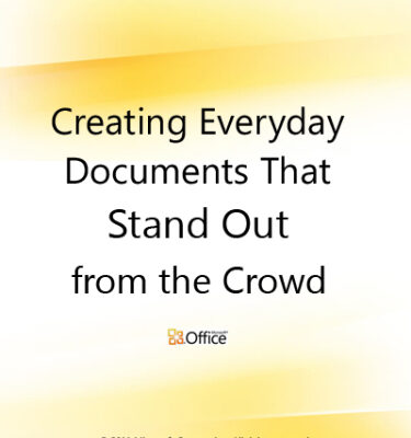 خرید و دانلود نسخه کامل کتاب Microsoft Corp. Creating Documents That Stand Out from the Crowd