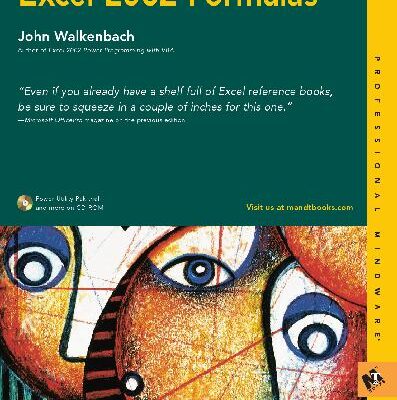 خرید و دانلود نسخه کامل کتاب Microsoft Excel 2002 Formulas