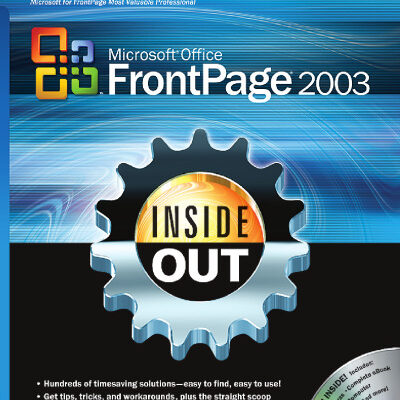 خرید و دانلود نسخه کامل کتاب Microsoft Office FrontPage 2003 inside out