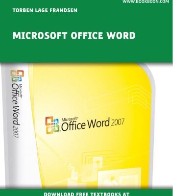 خرید و دانلود نسخه کامل کتاب Microsoft Office Word