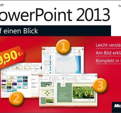 خرید و دانلود نسخه کامل کتاب Microsoft PowerPoint 2013 auf einen Blick