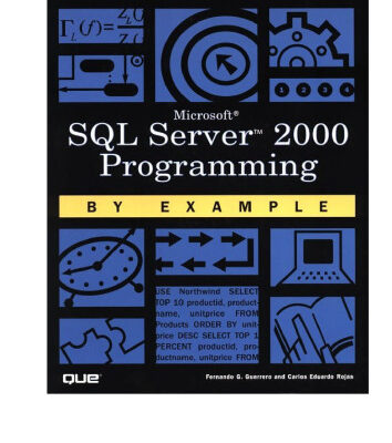 خرید و دانلود نسخه کامل کتاب Microsoft SQL Server 2000 Programming by Example