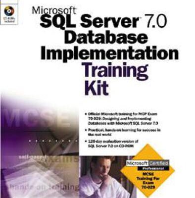 خرید و دانلود نسخه کامل کتاب Microsoft SQL Server 7.0 Database Implementation Training Kit