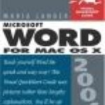 خرید و دانلود نسخه کامل کتاب MIcrosoft Word 2004 for Mac OSX: Visual QuickStart Guide