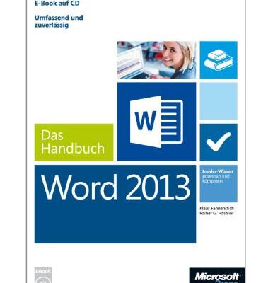خرید و دانلود نسخه کامل کتاب Microsoft Word 2013 – Das Handbuch