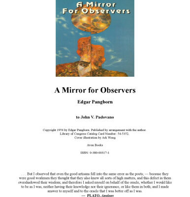 خرید و دانلود نسخه کامل کتاب Mirror for Observers