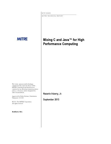 خرید و دانلود نسخه کامل کتاب Mixing C and Java™ for High Performance Computing._6877d24e65b06.jpeg خرید و دانلود نسخه کامل کتاب Mixing C and Java™ for High Performance Computing.