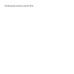 خرید و دانلود نسخه کامل کتاب Modeling the Internet and the Web: probabilistic methods and algorithms