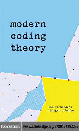 خرید و دانلود نسخه کامل کتاب Modern Coding Theory (2008)(en)(592s)_68659714c6183.jpeg خرید و دانلود نسخه کامل کتاب Modern Coding Theory (2008)(en)(592s)