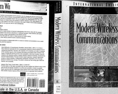 خرید و دانلود نسخه کامل کتاب Modern Wireless communications