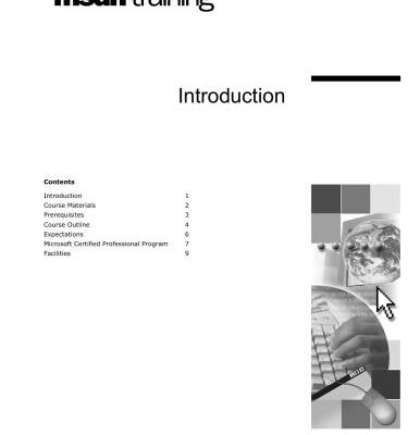 خرید و دانلود نسخه کامل کتاب MSDN Training 2433A – Microsoft Visual Basic Scripting Edition and Microsoft Windows Script Host