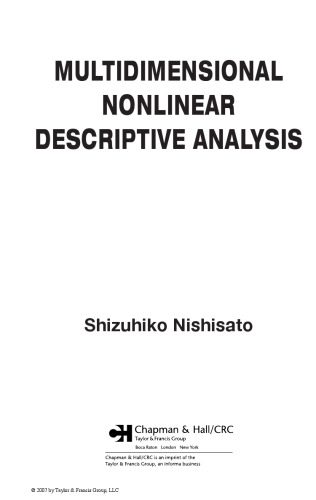 خرید و دانلود نسخه کامل کتاب Multidimensional nonlinear descriptive analysis_686b6eb532074.jpeg خرید و دانلود نسخه کامل کتاب Multidimensional nonlinear descriptive analysis
