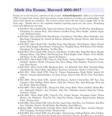 خرید و دانلود نسخه کامل کتاب Multivariable Calculus Solutions, Harvard 2005-2017