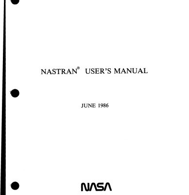 خرید و دانلود نسخه کامل کتاب NASTRAN USER’S MANUAL
