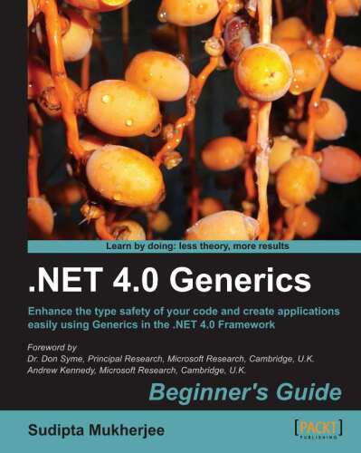 خرید و دانلود نسخه کامل کتاب .NET 4.0 Generics Beginner’s Guide