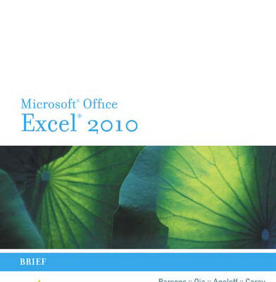 خرید و دانلود نسخه کامل کتاب New Perspectives on Microsoft Excel 2010, Brief: Brief
